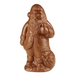 Père noel en chocolat au lait