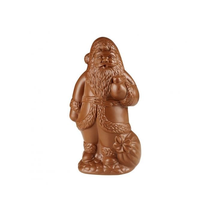 Père noel en chocolat au lait